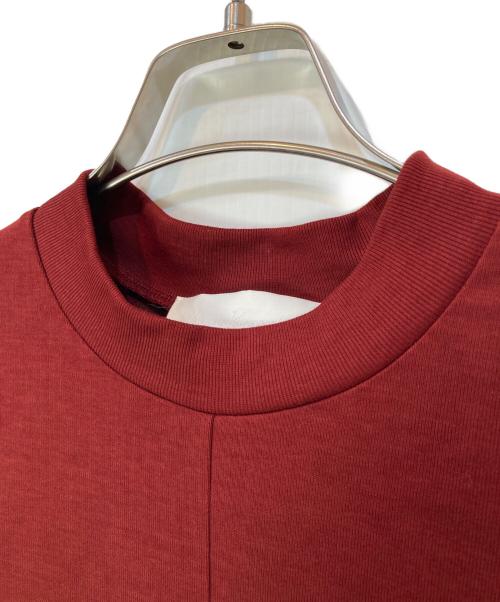 Mame Kurogouchi（マメクロゴウチ）Mame Kurogouchi (マメクロゴウチ) Cotton T-Shirt レッド サイズ:1の古着・服飾アイテム