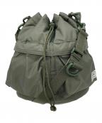 PORTER×HYKEポーター×ハイク）の古着「2WAY TOOL BAG HYKE Edition / SMALL」｜オリーブ