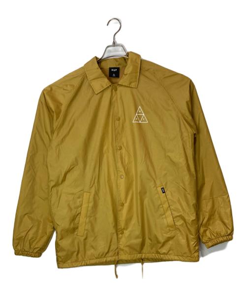 HUF（ハフ）HUF (ハフ) ナイロンジャケット イエロー サイズ:XLの古着・服飾アイテム