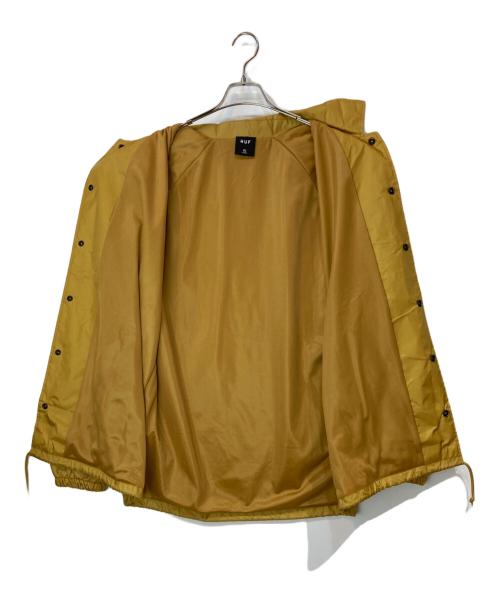 HUF（ハフ）HUF (ハフ) ナイロンジャケット イエロー サイズ:XLの古着・服飾アイテム