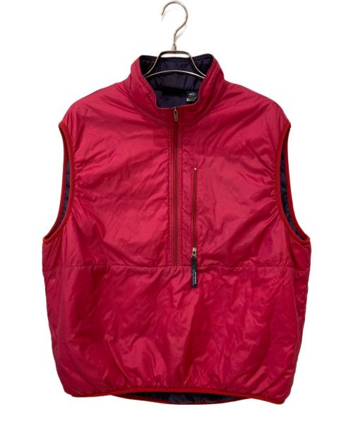 Patagonia（パタゴニア）Patagonia (パタゴニア) 90s Puffball Vest パフボールベスト レッド サイズ:Lの古着・服飾アイテム