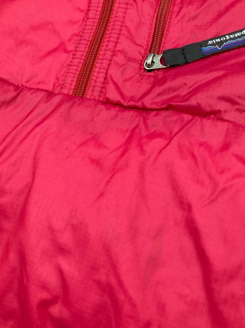 Patagonia（パタゴニア）Patagonia (パタゴニア) 90s Puffball Vest パフボールベスト レッド サイズ:Lの古着・服飾アイテム