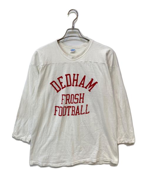 Champion（チャンピオン）Champion (チャンピオン) 70s-80sフットボールシャツ ホワイト サイズ:XLの古着・服飾アイテム