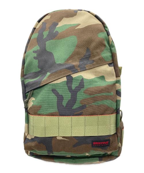 BRIEFING（ブリーフィング）BRIEFING (ブリーフィング) URBAN RESEARCH DOORS (アーバンリサーチドアーズ) FORCE カモフラ柄バックパック グリーン サイズ:-の古着・服飾アイテム