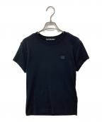 Acne studiosアクネ ストゥディオス）の古着「EXTORR STAMP Tシャツ」｜ブラック