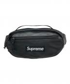 SUPREMEシュプリーム）の古着「24FW Leather Waist Bag」｜ブラック