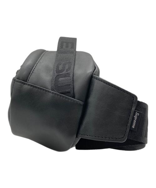 SUPREME（シュプリーム）SUPREME (シュプリーム) 24FW Leather Waist Bag ブラック サイズ:-の古着・服飾アイテム