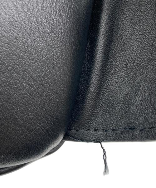 SUPREME（シュプリーム）SUPREME (シュプリーム) 24FW Leather Waist Bag ブラック サイズ:-の古着・服飾アイテム