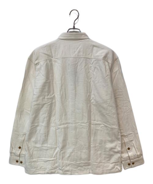 Patagonia（パタゴニア）Patagonia (パタゴニア) L/S Organic Cotton MW Fjord Flannel Shirt ナチュラル サイズ:XLの古着・服飾アイテム