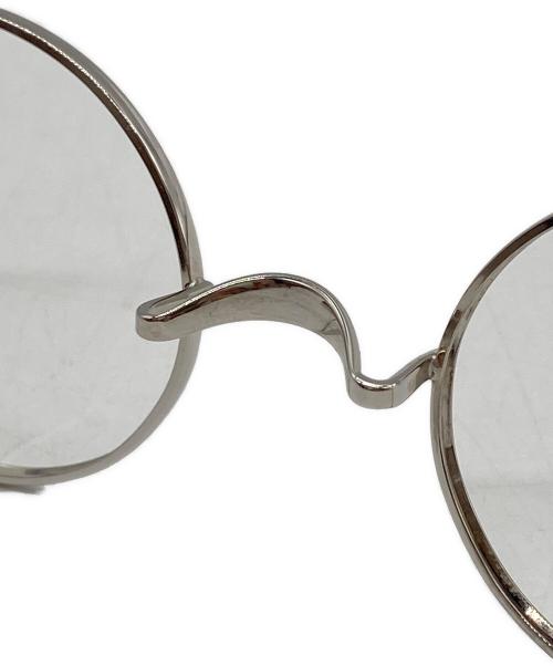 Oliver Goldsmith（オリバーゴールドスミス）Oliver Goldsmith (オリバーゴールドスミス) Oval/Pro 伊達眼鏡 シルバー サイズ:46□21-148-38の古着・服飾アイテム