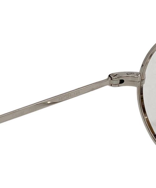 Oliver Goldsmith（オリバーゴールドスミス）Oliver Goldsmith (オリバーゴールドスミス) Oval/Pro 伊達眼鏡 シルバー サイズ:46□21-148-38の古着・服飾アイテム
