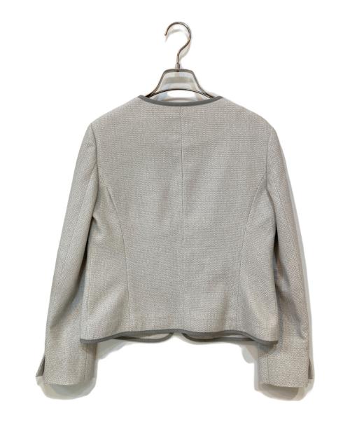 green label relaxing（グリーンレーベルリラクシング）green label relaxing (グリーンレーベルリラクシング) D ツイード スカートセットアップ ピンク サイズ:JKT:40 SKT:42の古着・服飾アイテム