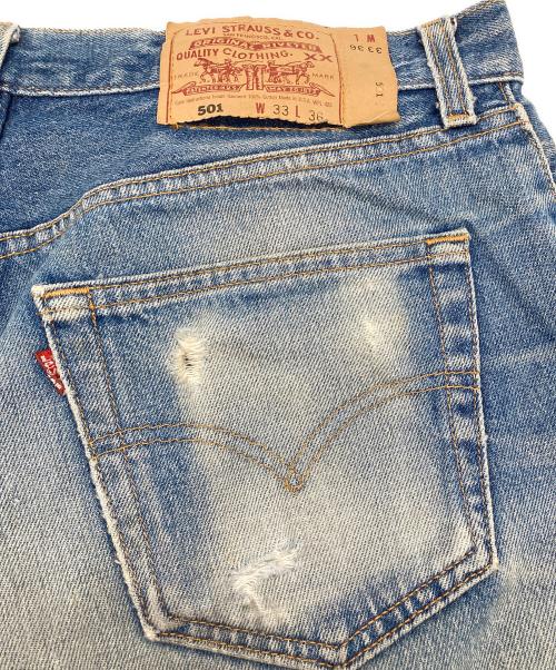 LEVI'S（リーバイス）LEVI'S (リーバイス) 90s 501デニムパンツ インディゴ サイズ:W33L36の古着・服飾アイテム