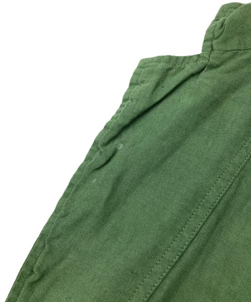 Veritecoeur（ヴェリテクール）Veritecoeur (ヴェリテクール) ベルギーリネンコート グリーン サイズ:Fの古着・服飾アイテム