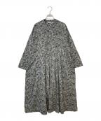 Heavenlyヘブンリー）の古着「Flower Print Onepiece」｜ブラック
