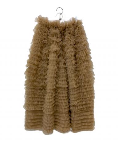 中古・古着通販】Bibiy. (ビビィ) DARLENE SHUSHU SKIRT ベージュ