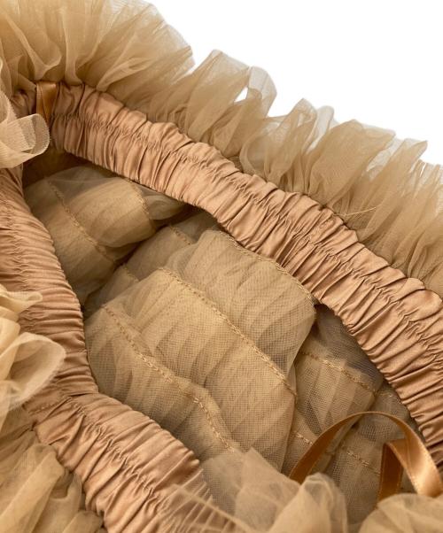 Bibiy.（ビビィ）Bibiy. (ビビィ) DARLENE SHUSHU SKIRT ベージュ サイズ:Fの古着・服飾アイテム