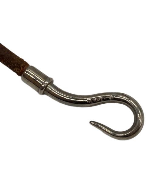 HERMES（エルメス）HERMES (エルメス) ジャンボチョーカー ブラウン×シルバー サイズ:-の古着・服飾アイテム