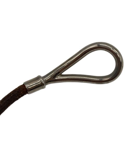 HERMES（エルメス）HERMES (エルメス) ジャンボチョーカー ブラウン×シルバー サイズ:-の古着・服飾アイテム