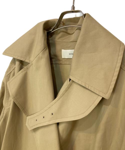 CYCLAS（シクラス）CYCLAS (シクラス) ステンカラーコート ベージュ サイズ:-の古着・服飾アイテム