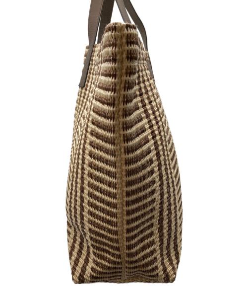 WEEKEND Max Mara（ウィークエンド マックスマーラ）WEEKEND Max Mara (ウィークエンド マックスマーラ) Ottano Raffia Tote Bag ベージュ サイズ:-の古着・服飾アイテム