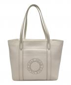 COLE HAANコールハーン）の古着「スモール ジップ トップ トートバッグ」｜ホワイト