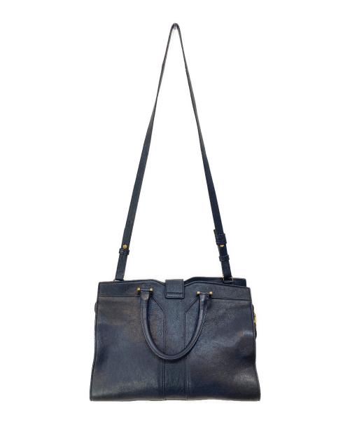 Yves Saint Laurent（イヴサンローラン）Yves Saint Laurent (イヴサンローラン) カバスシックミニ 2WAYバッグ ネイビー サイズ:-の古着・服飾アイテム