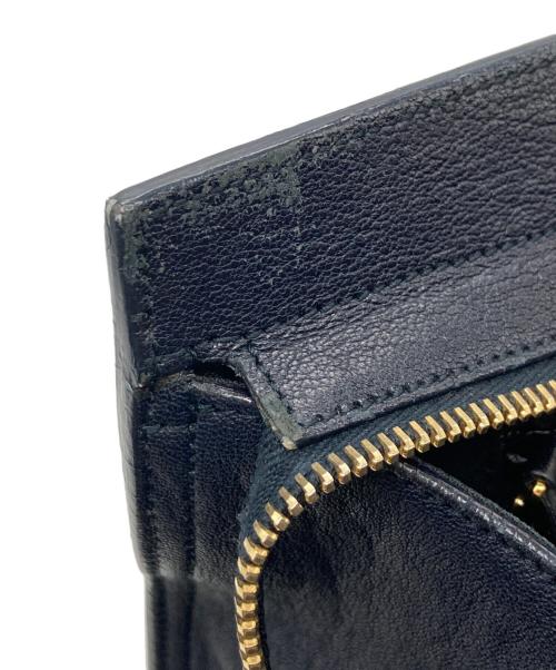 Yves Saint Laurent（イヴサンローラン）Yves Saint Laurent (イヴサンローラン) カバスシックミニ 2WAYバッグ ネイビー サイズ:-の古着・服飾アイテム