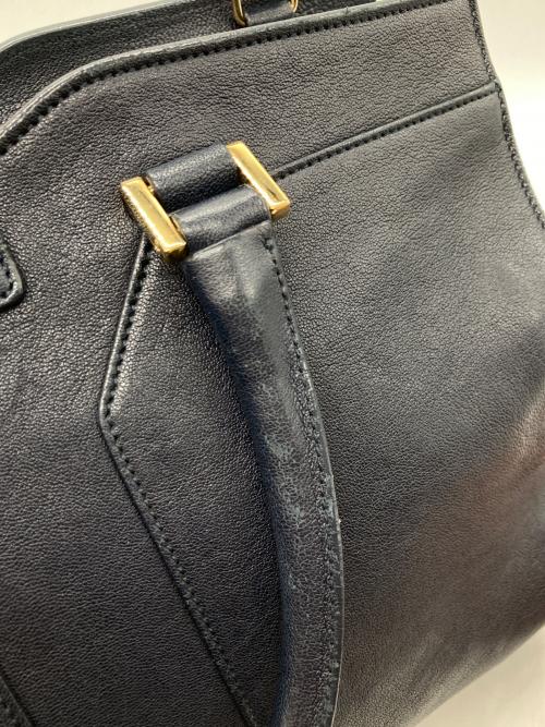 Yves Saint Laurent（イヴサンローラン）Yves Saint Laurent (イヴサンローラン) カバスシックミニ 2WAYバッグ ネイビー サイズ:-の古着・服飾アイテム