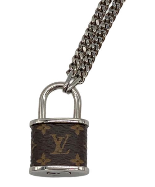 LOUIS VUITTON（ルイ ヴィトン）LOUIS VUITTON (ルイ ヴィトン) ペンダント・モノグラム ロケット ネックレス ブラウン×シルバー サイズ:-の古着・服飾アイテム
