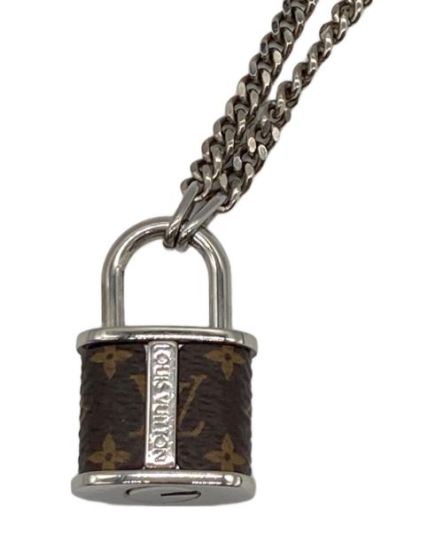LOUIS VUITTON（ルイ ヴィトン）LOUIS VUITTON (ルイ ヴィトン) ペンダント・モノグラム ロケット ネックレス ブラウン×シルバー サイズ:-の古着・服飾アイテム