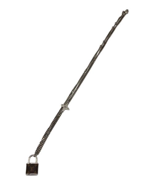 LOUIS VUITTON（ルイ ヴィトン）LOUIS VUITTON (ルイ ヴィトン) ペンダント・モノグラム ロケット ネックレス ブラウン×シルバー サイズ:-の古着・服飾アイテム