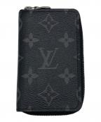 LOUIS VUITTONルイ ヴィトン）の古着「ジッピー・コインパース ヴェルティカル」｜ブラック