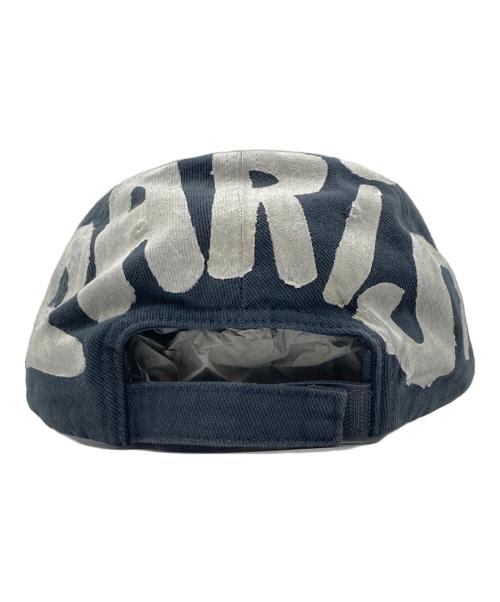 BALENCIAGA（バレンシアガ）BALENCIAGA (バレンシアガ) BBスプレイドロゴ ペイント キャップ グレー サイズ:L59cmの古着・服飾アイテム