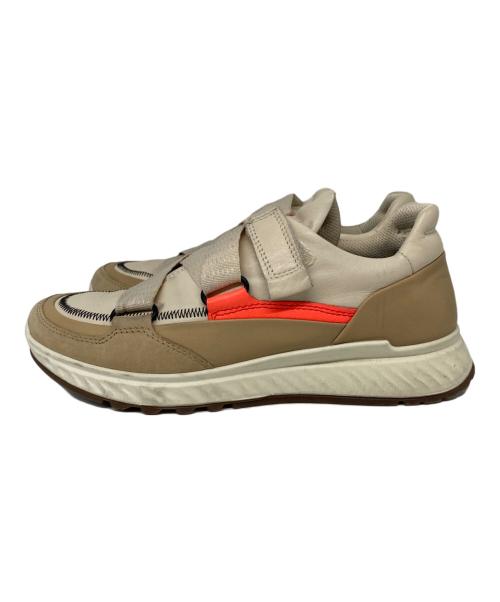 ECCO（エコー）ECCO (エコー) ベルクロスニーカー ベージュ サイズ: 22.5cmの古着・服飾アイテム