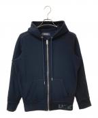 DIESELディーゼル）の古着「ジップパーカー」｜ブラック