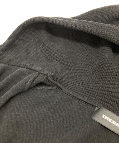 DIESEL（ディーゼル）DIESEL (ディーゼル) ジップパーカー ブラック サイズ:Sの古着・服飾アイテム