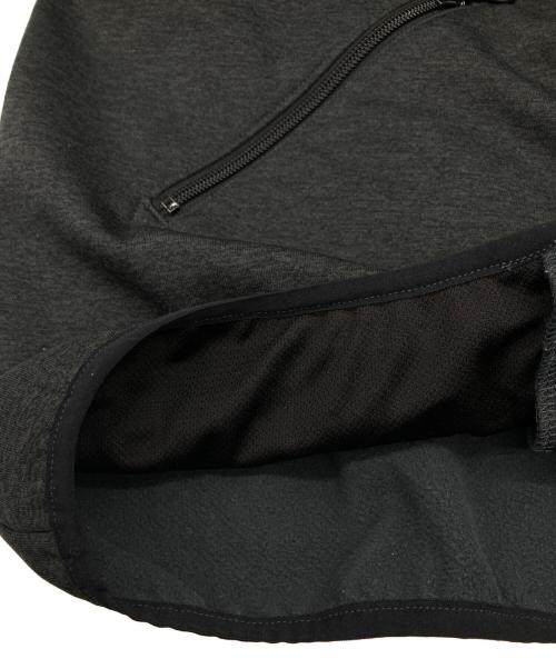 POST O'ALLS（ポストオーバーオールズ）POST O'ALLS (ポストオーバーオールズ) 3601 EZ HOODIE PJ1 / poly jersey charcoal heather サイズ:XLの古着・服飾アイテム