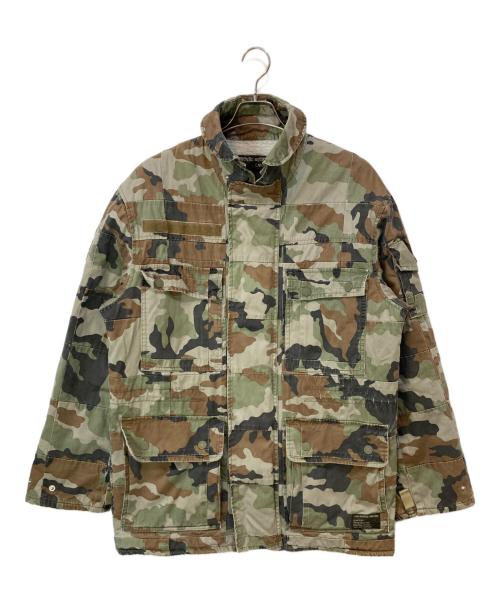 stussy（ステューシー）stussy (ステューシー) 90s M-65タイプ ミリタリージャケット カーキ サイズ:Lの古着・服飾アイテム