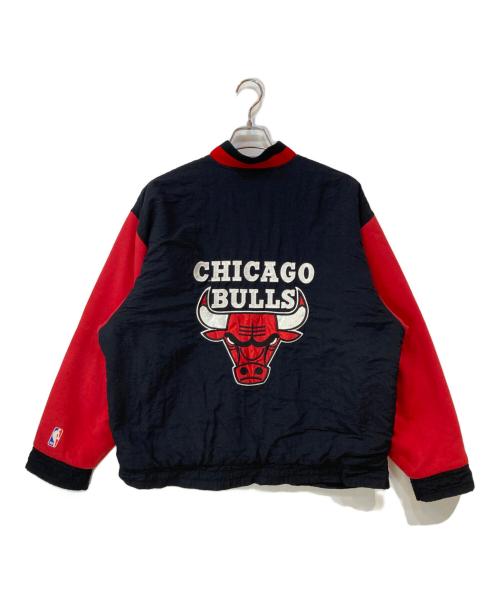 NBA（エヌビーエー）NBA (エヌビーエー) リバーシブルジャケット ブラック×レッド サイズ:Lの古着・服飾アイテム