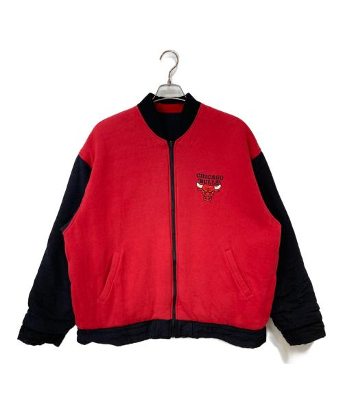NBA（エヌビーエー）NBA (エヌビーエー) リバーシブルジャケット ブラック×レッド サイズ:Lの古着・服飾アイテム