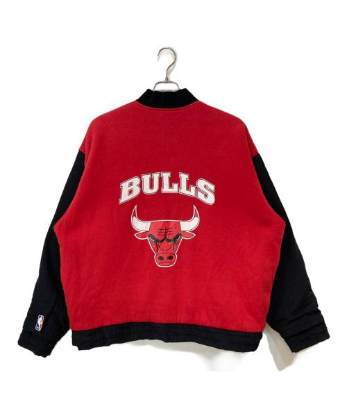 NBA（エヌビーエー）NBA (エヌビーエー) リバーシブルジャケット ブラック×レッド サイズ:Lの古着・服飾アイテム