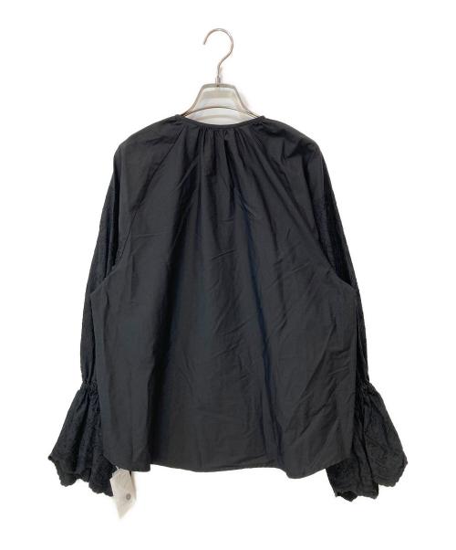 BEAUTY&YOUTH（ビューティーアンドユース）BEAUTY&YOUTH (ビューティーアンドユース) コットン エンブロイダリー シャツ ブラック サイズ:FREEの古着・服飾アイテム