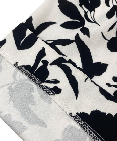 BEAUTY&YOUTH（ビューティーアンドユース）BEAUTY&YOUTH (ビューティーアンドユース) ボタニカルプリント イージーパンツ ホワイト サイズ:Sの古着・服飾アイテム