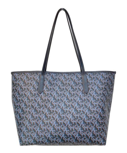 COACH（コーチ）COACH (コーチ) シティ トート・シグネチャー モノグラム プリント ブルーの古着・服飾アイテム
