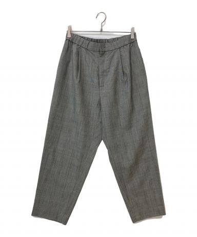 中古・古着通販】ATON (エイトン) WOOL TROPICAL EASY TAPERED PANTS