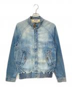 kolor/BEACONカラービーコン）の古着「デニムスイングトップ」｜インディゴ