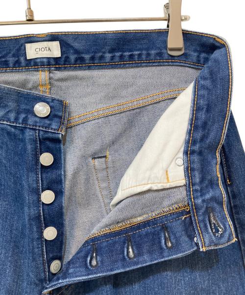 CIOTA（シオタ）CIOTA (シオタ) 本藍スビンコットン 13.5oz ストレートデニム インディゴ サイズ:32の古着・服飾アイテム