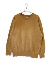 Champion REVERSE WEAVE（チャンピオン リバース ウィーブ）の古着「クルーネックスウェット」｜ブラウン
