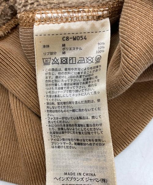 Champion REVERSE WEAVE（チャンピオン リバース ウィーブ）Champion REVERSE WEAVE (チャンピオン リバース ウィーブ) クルーネックスウェット ブラウン サイズ:XLの古着・服飾アイテム